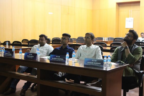 The Investor Panel comprised of Raghav Kanodia (Partner, Anchor Group), Yash Dugar (CEO at Crealth Educare Co-founder at jai Capital), Aaquib Hussain (Founding Partner, Free Flow, Angel Investor), Avelo Roy (MD, Kolkata Ventures [Kolkata]), Shantanu Jain (Co-founder, ReadOn), Abhishek Ginodia (Director, Altius Investech), Udeept Kanodia (Angel Investor), Pratik Agarwal (Founding Member & Angel Investor, BEE), Ayush Gupta (Co-founder at Chaigram), Alkesh Agarwal (Founder & CEO, Re-feel Partner, Seeders VC) and Sujoy Datta (Managing Partner, Sky Consultants). 