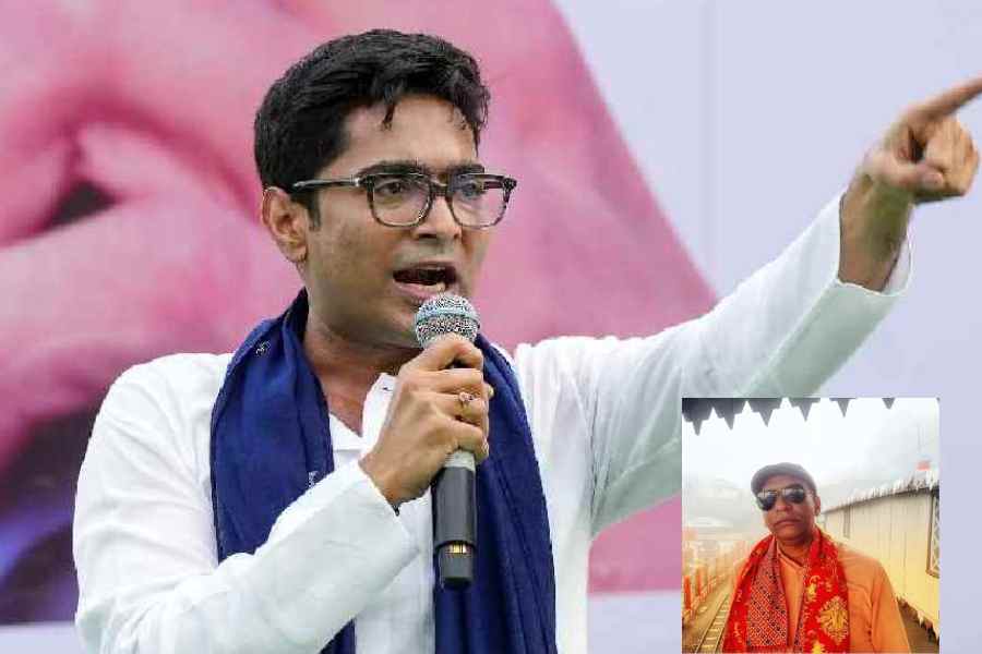 BJP’s Diamond Harbour candidate Abhijit Das.