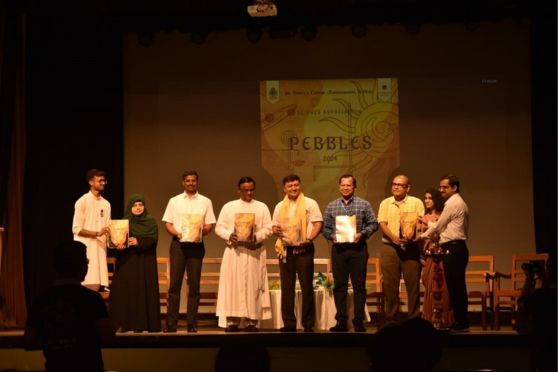 A highlight of the event was the launch of the 16th edition of Pebbles, the annual science magazine of SXCSA. Showcasing scholarly articles, creative expressions through paintings, sketches, and intriguing crossword puzzles, Pebbles captured the essence of scientific inquiry and innovation, adding depth to the festivity.