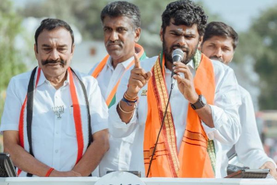 Kuppusamy Annamalai | Lok Sabha elections: Khaki to saffron, a dare to ...