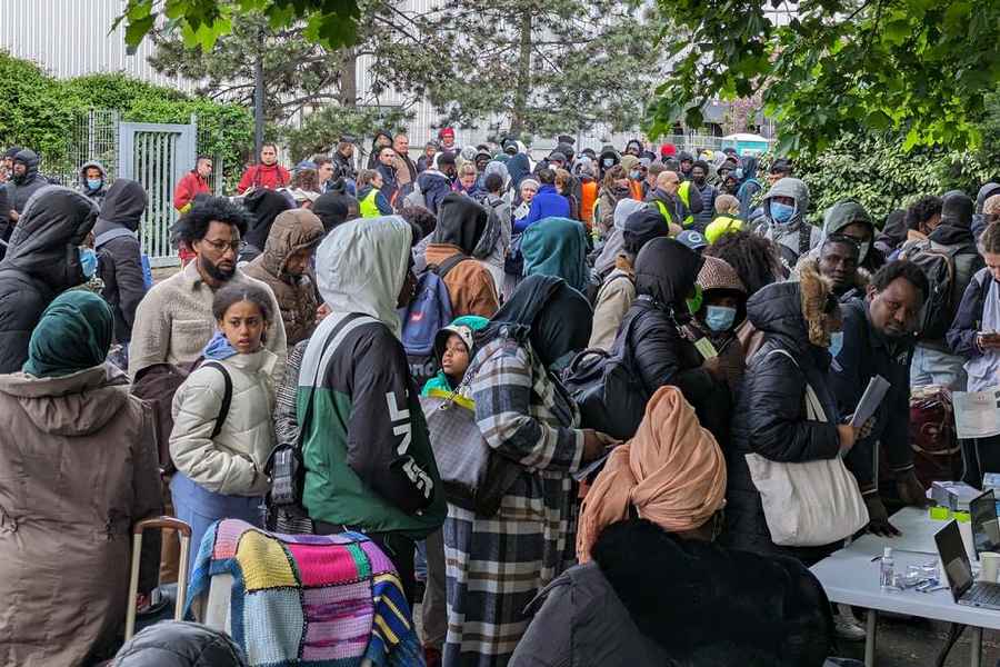 Rights groups are concerned that those ejected may end up on the streets without even the poor weather protection offered by the squat