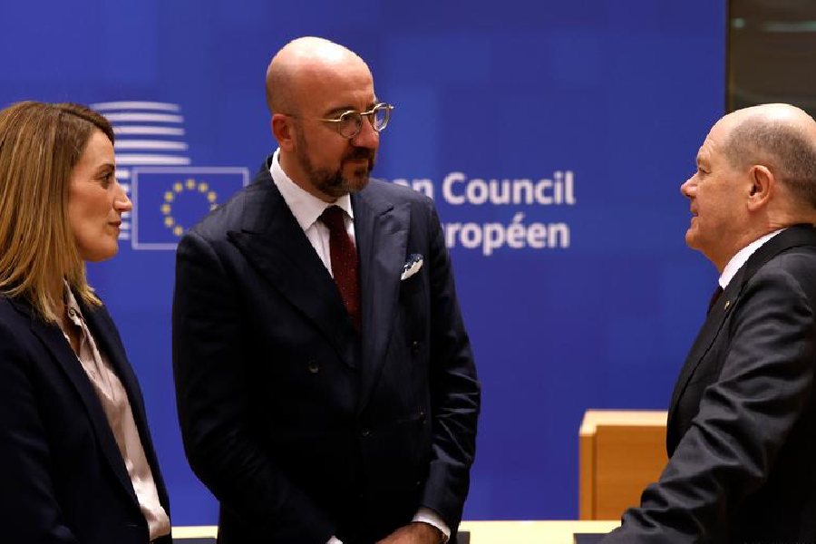 The EU summit on Wednesday, slated to discuss EU economic competitiveness, was overtaken by recent events in the Middle East