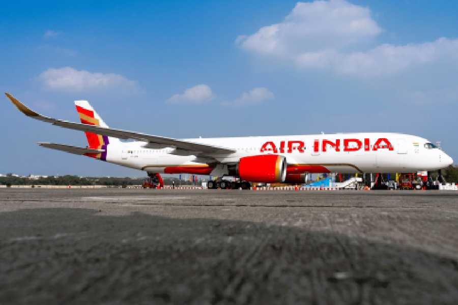 Air India A350 aircraft