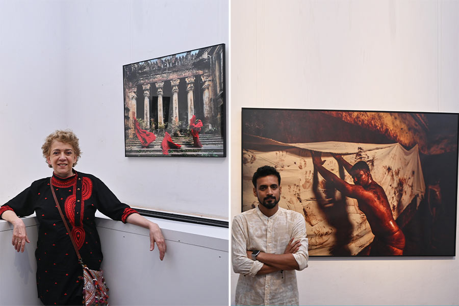 Helene Guetary and Jayesh Sharma showcase their photographs at ‘Endangered Spaces’ in Indian Museum