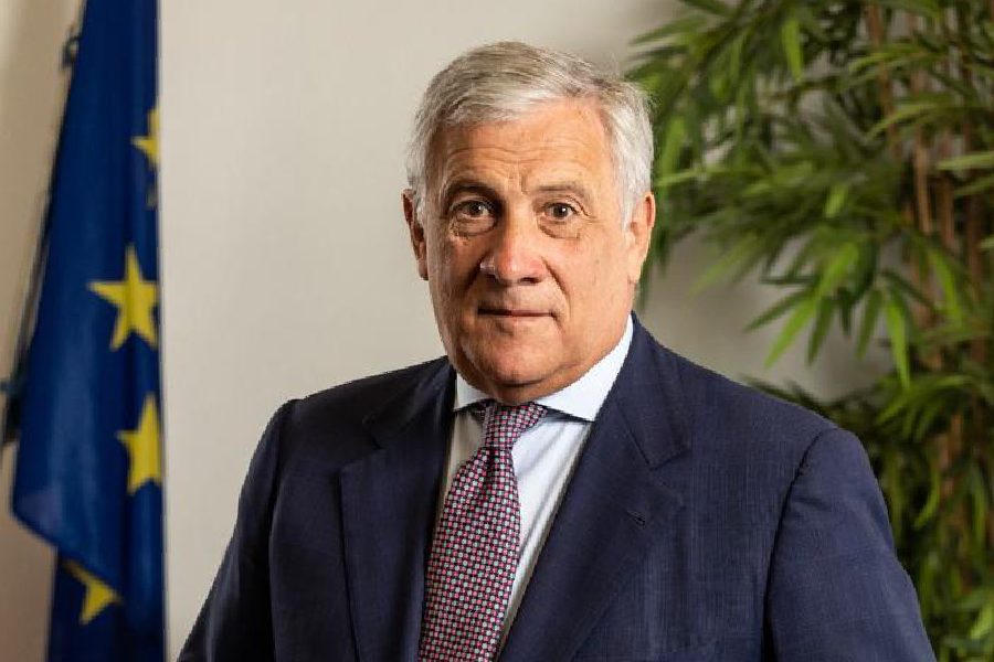 Italian foreign minister Antonio Tajani
