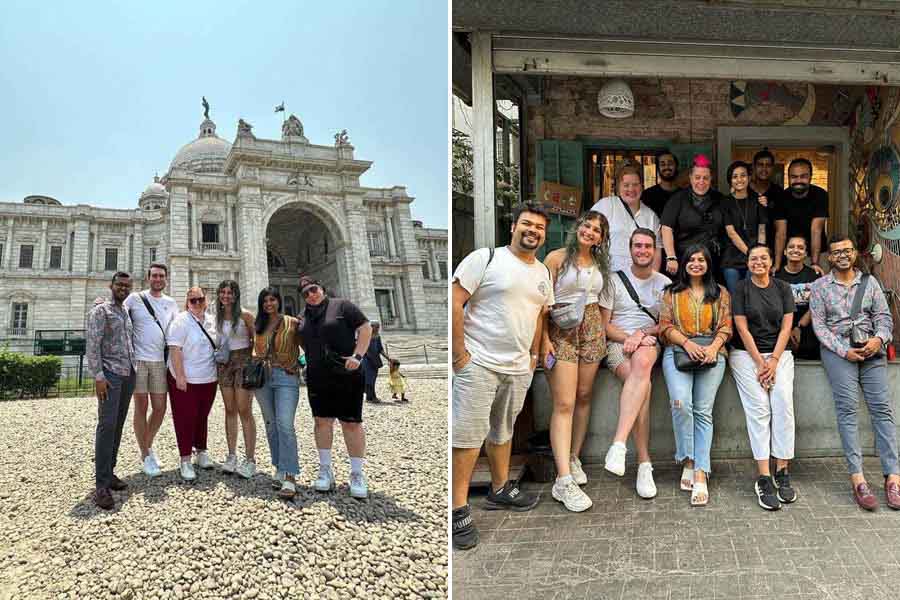 The Australian ‘Punk princess of pastry’, Chef Anna Polyviou, spent a day in Kolkata. A tour of the city with Calcutta Walks and a meal at Sienna Cafe were part of her itinerary