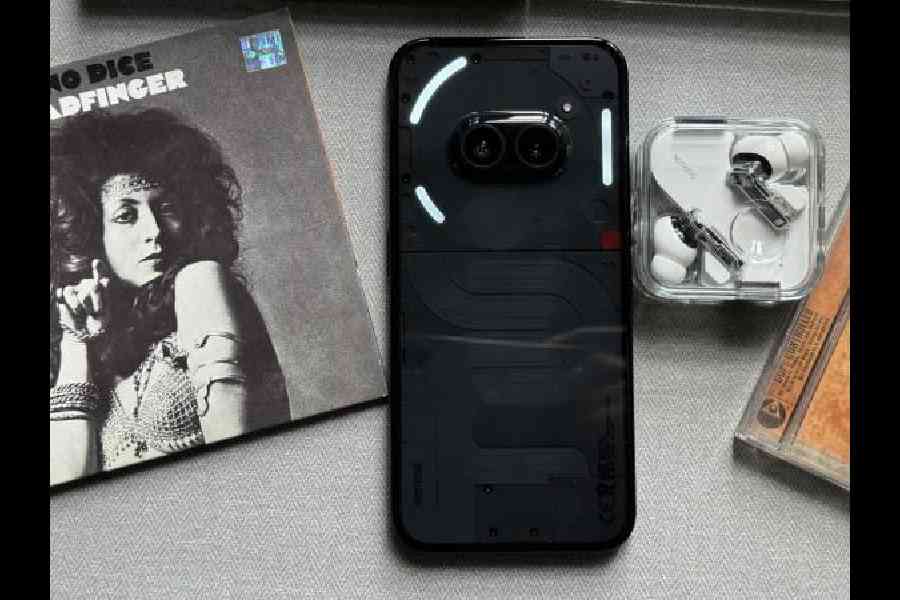 The new Nothing Phone (2a) paired with Nothing Ear
