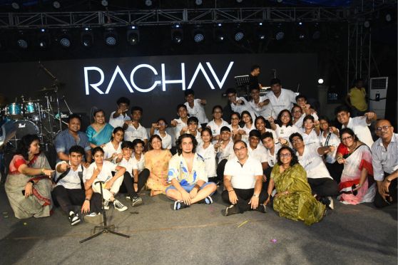 The main attraction of Youthopia'24 was the performance by Raghav Chaitanya