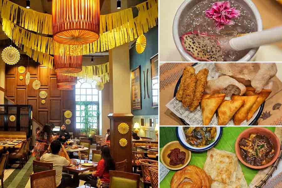 The Burmese restaurant and tea room is all decked up for the Thingyan Festival, with a special menu featuring traditional flavours, tropical drinks and desserts