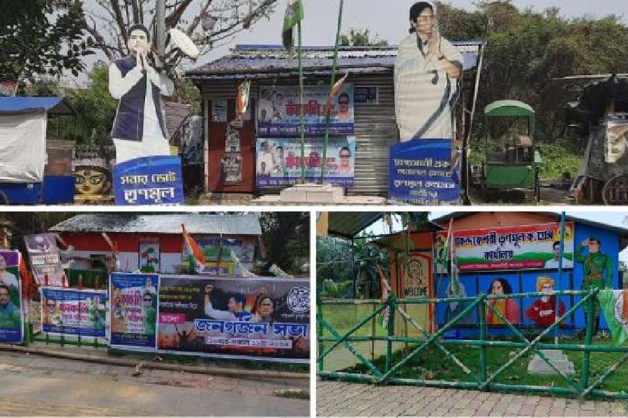 Party offices of Trinamul Congress