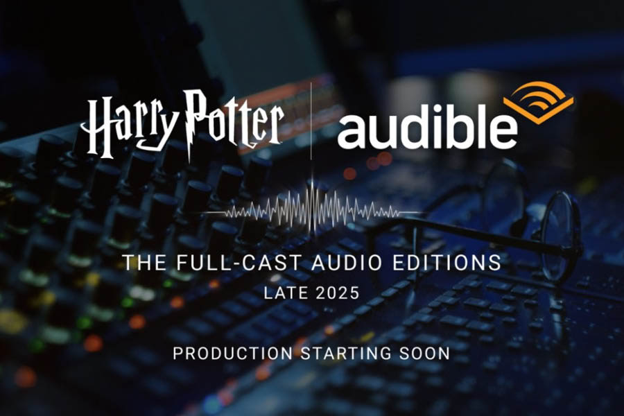 All Harry Potter books will be reproduced as full-cast audiobooks with a lineup of new voice actors