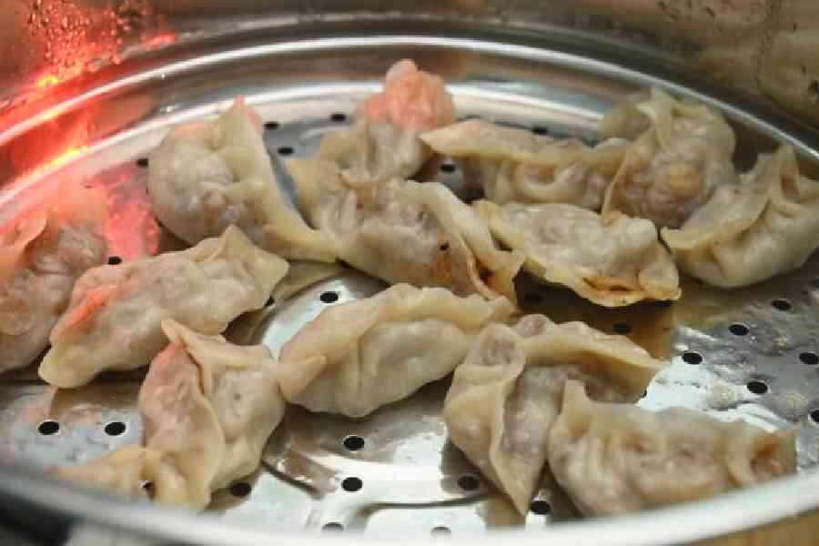 Jaggery Walnut Pecan Momo, the most popular dish of the evening