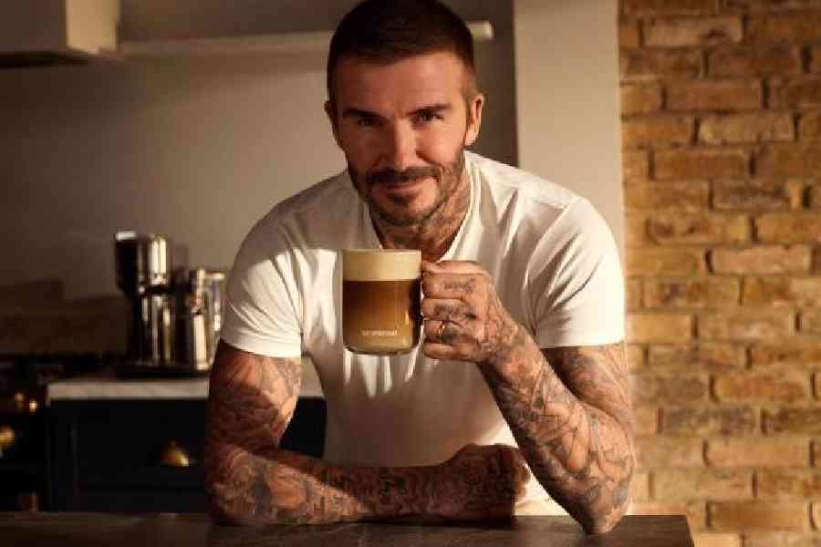 David Beckham's partnership with Nespresso launched in 2023