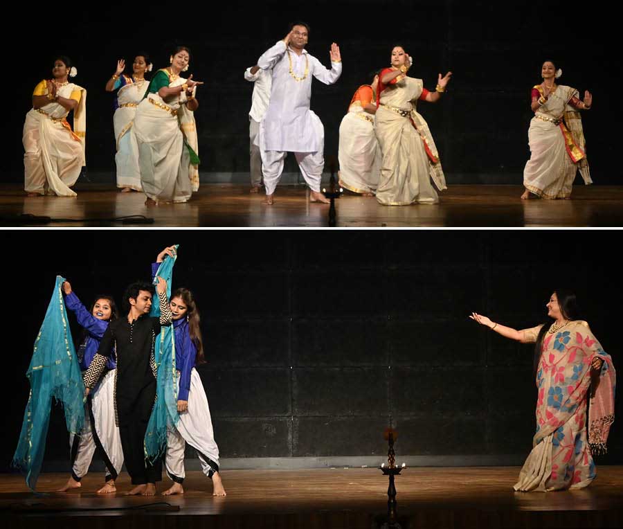  Sri Sri Academy’s tribute to the calming beauty of rain through a semi-classical and contemporary performance was worthy of praise. Mahadevi Birla World Academy made an extremely powerful presentation which touched on the experience of the seven human emotions
