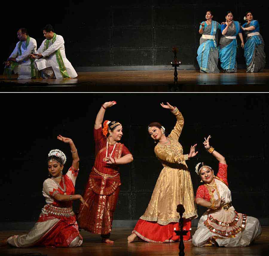 The presentation by Loreto House compiled four classical dance forms with panache. The host school presentation was sheer poetry in motion based on an exquisite composition of the late Ustad Rashid Khan