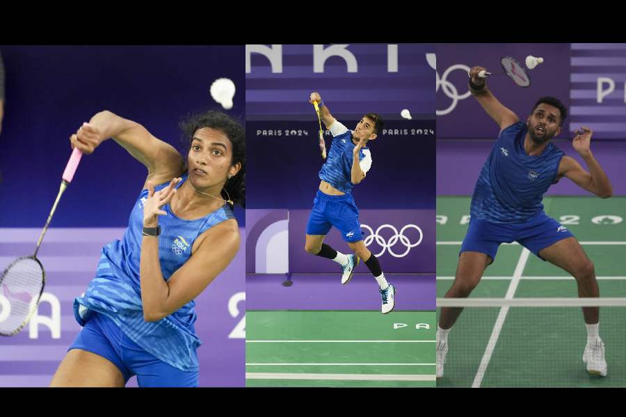 Paris Olympics 2024 Paris Olympics Badminton trio PV Sindhu, Lakshya