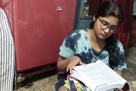 Despite repeated failures, Shweta never lost hope and continued with her preparation