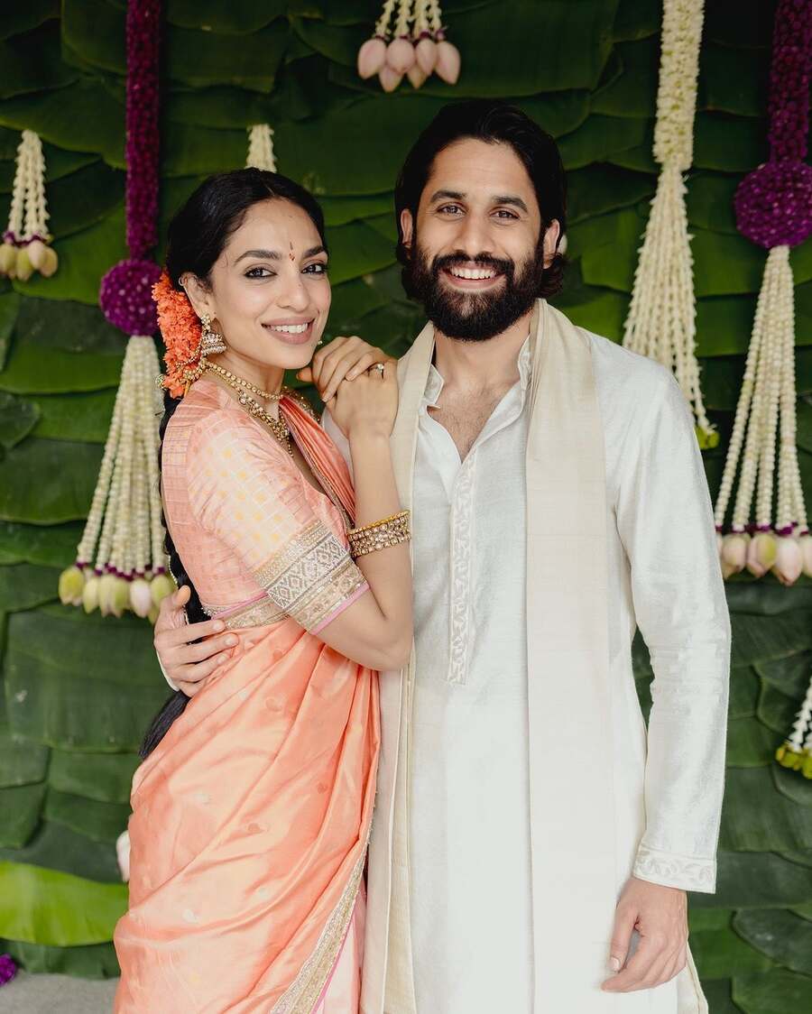 Sobhita Dhulipala | Inside Sobhita Dhulipala and Naga Chaitanya's  engagement; fresh photos out - Telegraph India