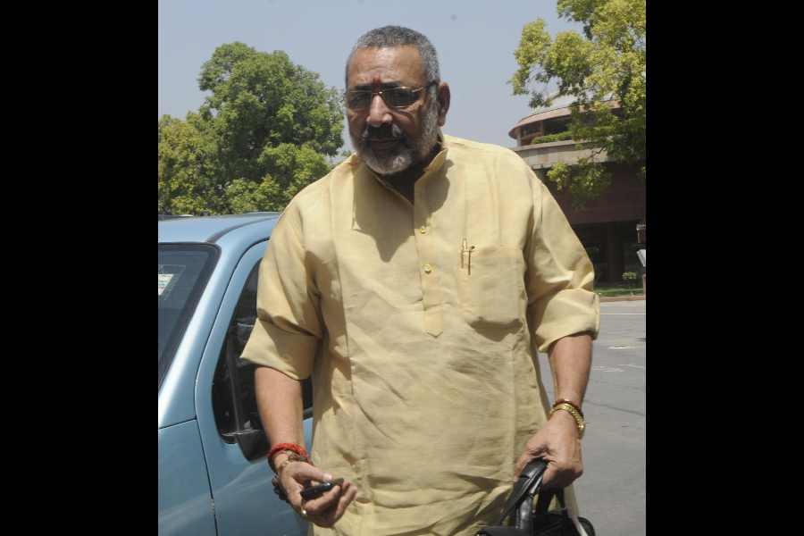 Giriraj Singh - 1st day - 16th Lok Sabha - Parliament House.