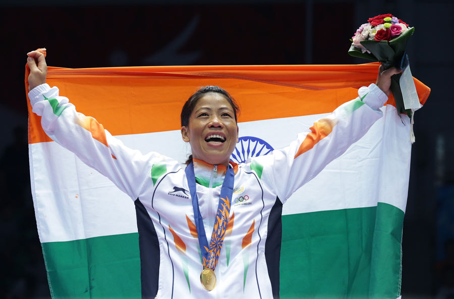 Mary Kom: Magnificent Mary, as she is often referred to, knocked out one barrier after another to propel Indian boxing to new heights. With a bronze medal at London 2012, she became the first Indian woman to win a medal in boxing. The only female boxer to win the World Amatuer Boxing Championship six times, Kom inspired Indian girls to not pull any punches, paving the way for the likes of Nikhat Zareen and Lovlina Borgohain