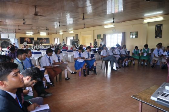 The event brought together some of the brightest young minds from ten AHCISCE schools in and around the town, showcasing their debating skills.