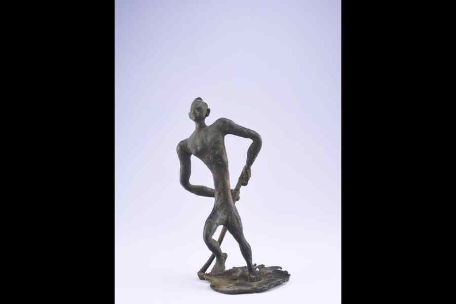 Boatman by Meera Mukherjee [Gallerie 88]