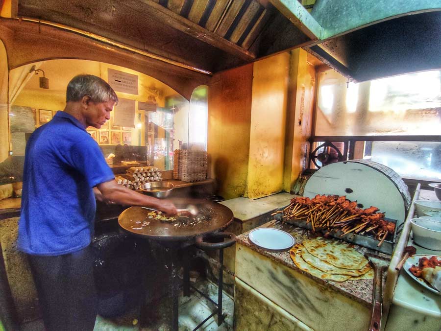 Nizam’s Restaurant claims it still prepares its mutton rezalas and parathas on the very same 185kg tawa that was used on the day of its inception. Now it is 80kg from years of use