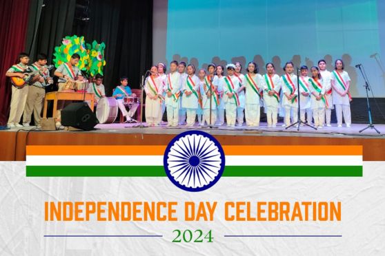 Students of Adamas International School celebrated Independence Day with vibrant performances