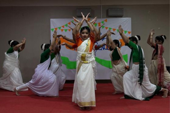 Aditya Academy Senior Secondary, Dum Dum, celebrated the 78th Independence Day with a grand event that beautifully intertwined the themes of progress and the cherished gift of independence bestowed upon us by our freedom fighters. The celebration began with the ceremonial flag hoisting by Ms. Sabita Saha, Director-Education of Aditya Academy Group of Schools, setting the tone for a day filled with patriotic fervor.