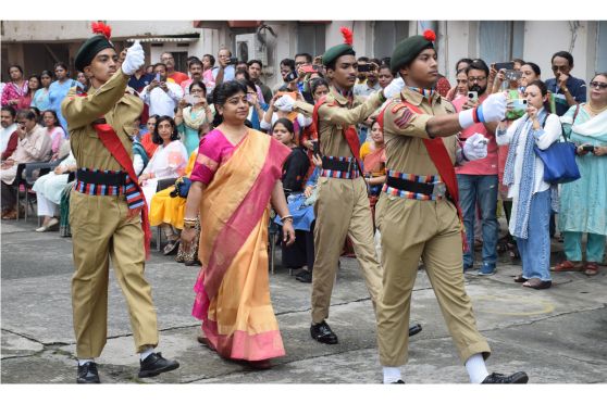 The Independence Day celebration at our school was a vibrant and patriotic event filled with enthusiasm and pride. The day began with greetings from Rev. Patrick Joseph, the Chairman of our mission. Our Principal Mr.Lionel.M. Chellappa, welcomed the gathering and encouraged the students to be responsible citizens.