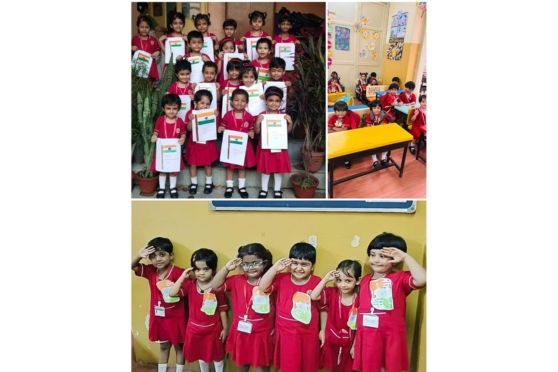 Gokhale Memorial Girls' School celebrated the 78 th Independence Day on 15 th August 2024 with a vibrant series of events. The day began with the chief guest, Retired Justice Soumitra Pal, hoisting the flag and the students reaffirming their pledge to serve the nation. It was followed by an impressive March past showcasing the disciplined spirit of the students. The day continued with heartfelt songs sung by the students that honored the nations rich history and freedom. 