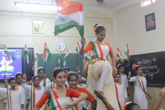 The 78th Independence Day celebration at Julien Day School, Ganganagar was marked by a series of well-coordinated events that highlighted the patriotic spirit and cultural diversity of the nation. The event attended by the management, students, faculty, and parents began promptly at 9 a.m. The celebration took place across various venues in the school, including the playground, foyer and hall.