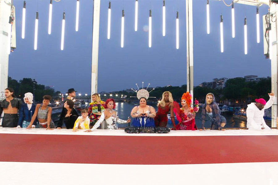 The Last Supper tableau