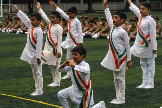 On 15th August, La Martiniere for Boys celebrated India's 78th Independence Day with great pride and fervour. The day began with the traditional flag hoisting, followed by the NCC parade. The junior school students then presented a heart-rending Bengali poem and a vibrant dance performance soon after