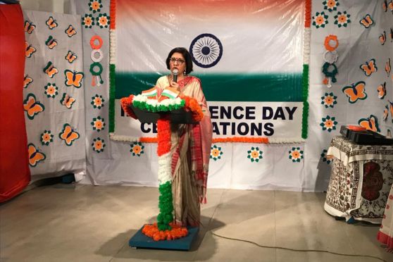 La Maternelle celebrated India’s 78th Independence Day amidst great enthusiasm and jubilation. The school proudly wore the tri-colours of the Indian Flag symbolizing sacrifice, purity and prosperity that India stands for