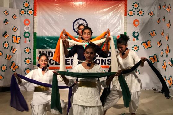 The programme commenced with flag hoisting by our Principal ma’am followed by the songs , “ Jhanda Uncha Rahe Hamara” and “Sare Jahan Se Acha”. Our Principal ma’am gave an inspiring speech where she urged the students to follow the footsteps of our great leaders and take the nation ahead on the path of glory