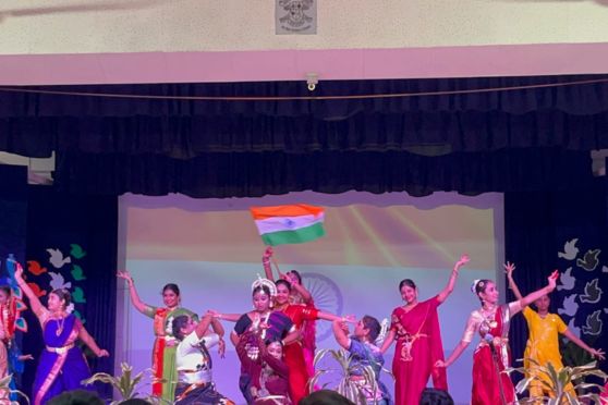 The programme culminated in an exhilarating dance of hope and celebration -'Main naye Bharat ka chehra hoon' after which the entire school rose to sing the National Anthem