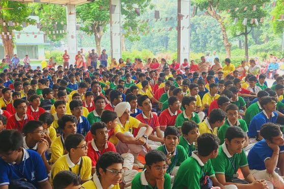 Following this, the Indian tricolor was hoisted, symbolising the nation's pride and unity. The event was marked by the singing of the National Anthem, resonating with the spirit of independence. The scouts then performed a flag salutation, demonstrating their respect and allegiance to the nation