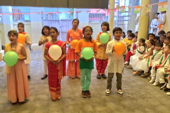 The spirit of our 78th Independence Day was palpable as students of The Cambridge School dressed in ethnic outfits brought the morning assembly to life with heartwarming and enthusiastic performances