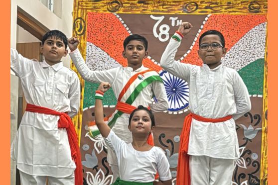 As India geared up to celebrate its 78th Independence Day on 15th August, VMS Baruipur decked up for their patriotic celebration