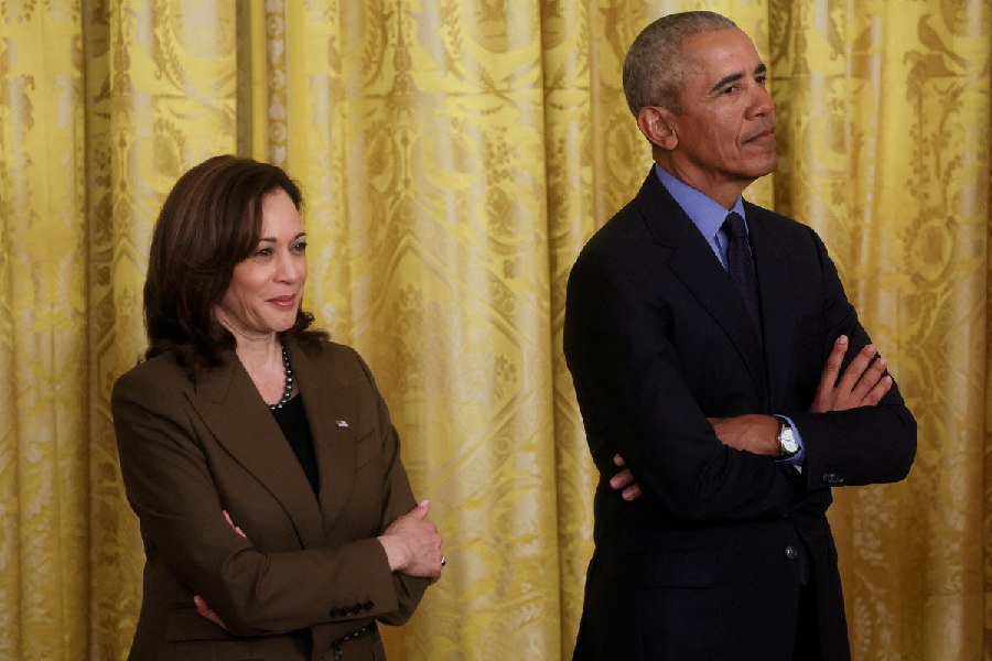 Barack Obama How Barack Obama boosted Kamala Harris and continues to