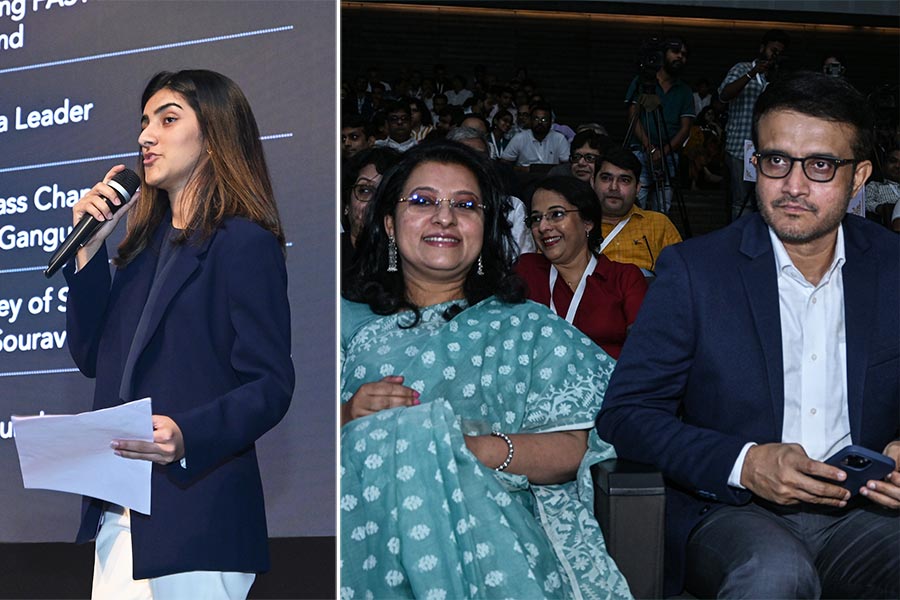 Sana Ganguly introduces Innoverv; Dona Ganguly was the special guest for the event