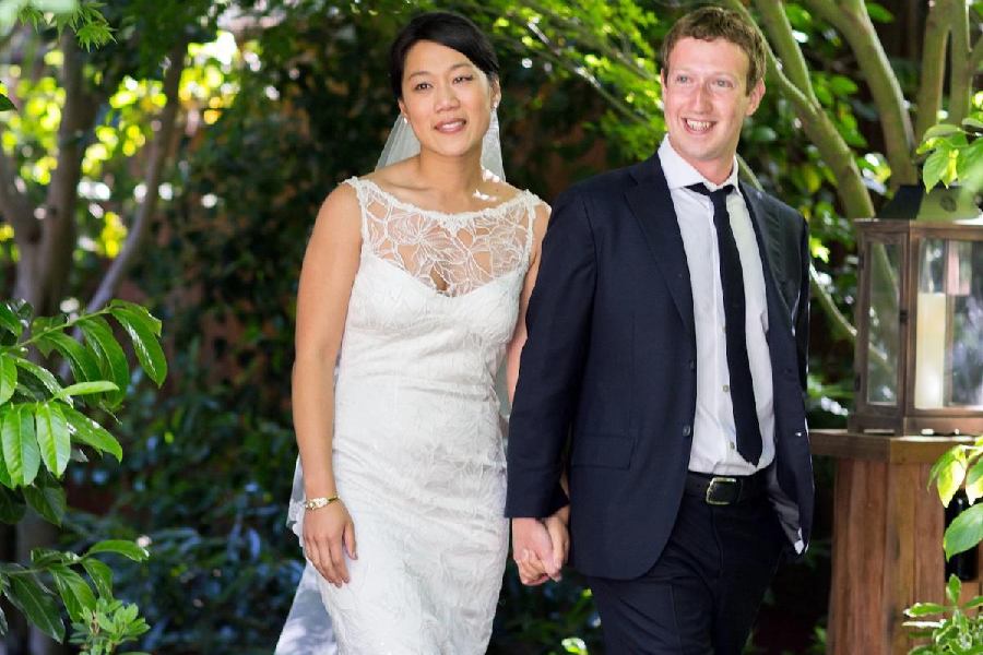 Just one day after Facebook made its public trading debut, the company's founder and chief executive Mark Zuckerberg wed Priscilla Chan, whom he met during his years as an undergraduate student at Harvard
