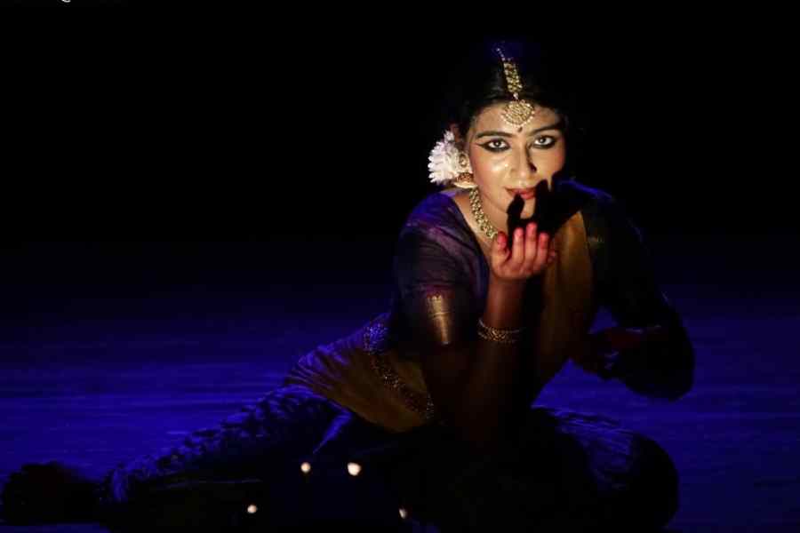 Deedhita Singha's Bharatnatyam, Ghanashyam, at ICCR [Archan]