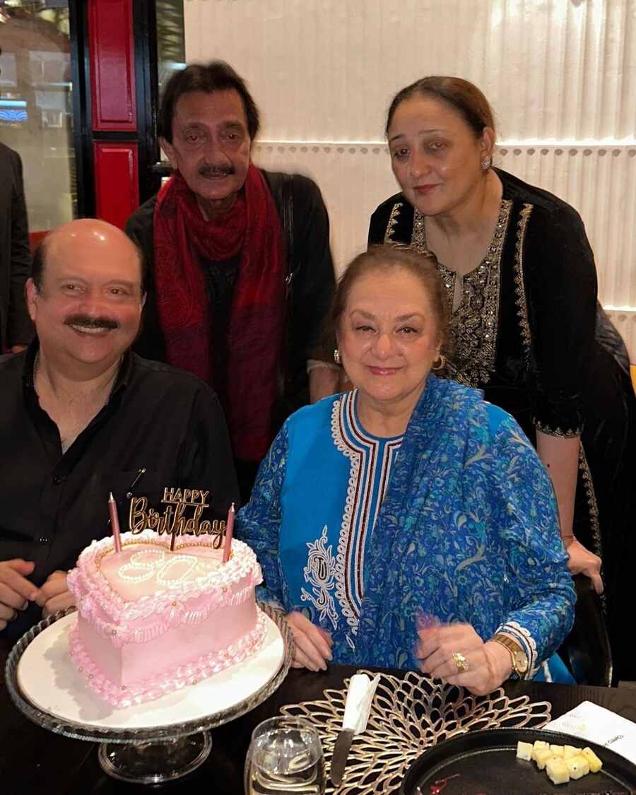 The veteran actress, who last appeared in 1988’s Faisla, posed for the lens with her birthday cake. Her social media is a treasure trove of old Bollywood tales and anecdotes about her married life with the late Dilip Lumar. Despite a 22-year age gap — they got married when Kumar was 44 and Saira only 22 — the couple stayed together for 55 years before Kumar’s passing in 2021. 