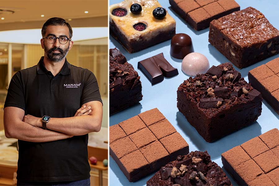 Chaitanya Muppala, founder of Manam Chocolate Karkhana, the first Indian craft chocolate brand from Hyderabad