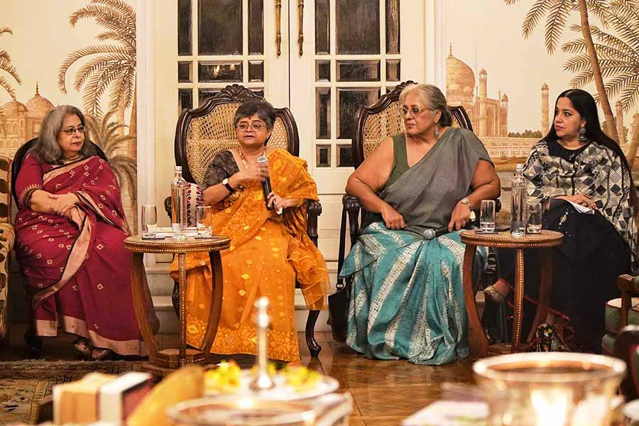 (L-R): Anjum Katyal, Sarmistha Dutta Gupta, Kavita Panjabi and Ramanjit Kaur