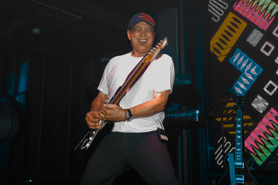 Recalling their last gig together in Kolkata on May 31, 2022, Kalyan Baruah, the lead guitarist of the band, said, ‘It was quite surreal for us because we played our last gig here with KK, and then, you know what happened. Coming back was nostalgic. I’m so happy that the audience loved it even without KK. It’s so positive to see because it shows us how much they love his songs. The songs are larger than life. I’m just so happy that we’re able to play his songs again — the songs we’ve grown up with since 1998. We can never get tired of playing them, and overall, it’s a great experience. It’s very difficult to choose a favourite song because they’re like your own babies’