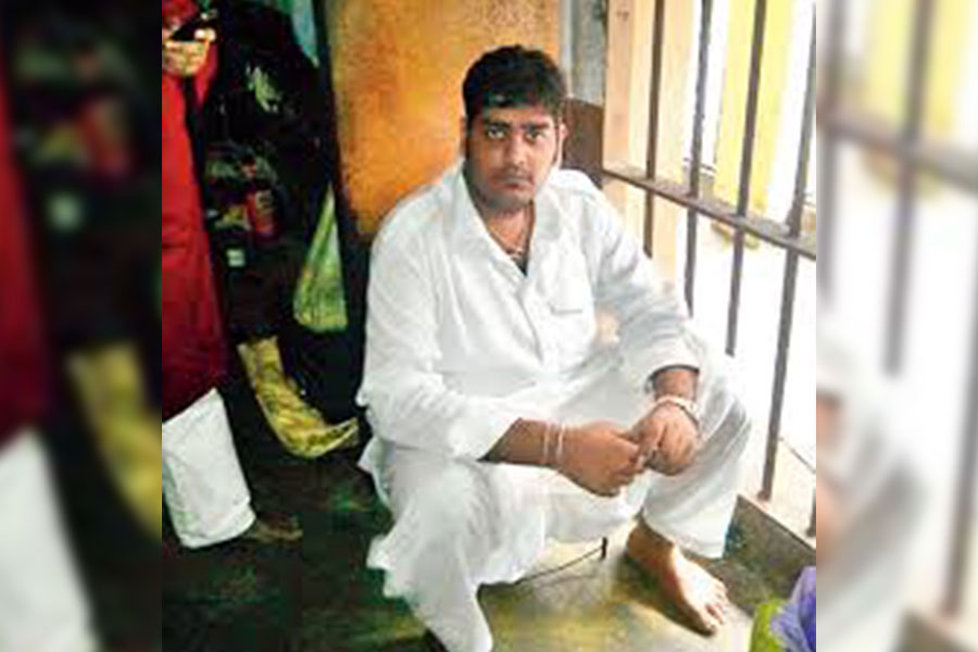 Sumit Bajaj, one of the five men convicted in the Park Street gang-rape case, 2012.