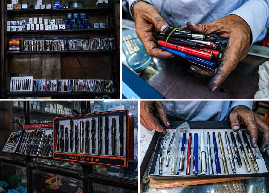 Samsuddin’s vision for The Pen Hospital was simple yet profound: to create a sanctuary for pen enthusiasts and a place where writing instruments could be cared for and restored. What started as a modest repair shop has since become a hub for those who appreciate the beauty and history of fountain pens. Today, the legacy of The Pen Hospital lives on through Mohammad Imtiaz, Samsuddin’s grandson. Imtiaz grew up surrounded by the delicate art of pen repair, learning the craft from his grandfather. His passion for fountain pens is evident as he speaks about the resurgence of these elegant writing tools. ‘Fountain pens are making a comeback, just like retro fashion trends. People are beginning to rediscover the joy of writing by hand,’ he says